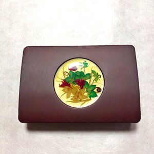 Handmade Pressed Flower Jewelry Box